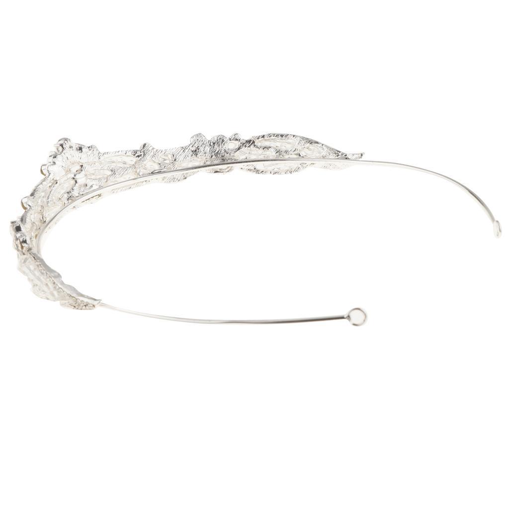 Rhinestone Tiara Crowns Bridal Crystal Hairband Wedding Party Hair Accessory