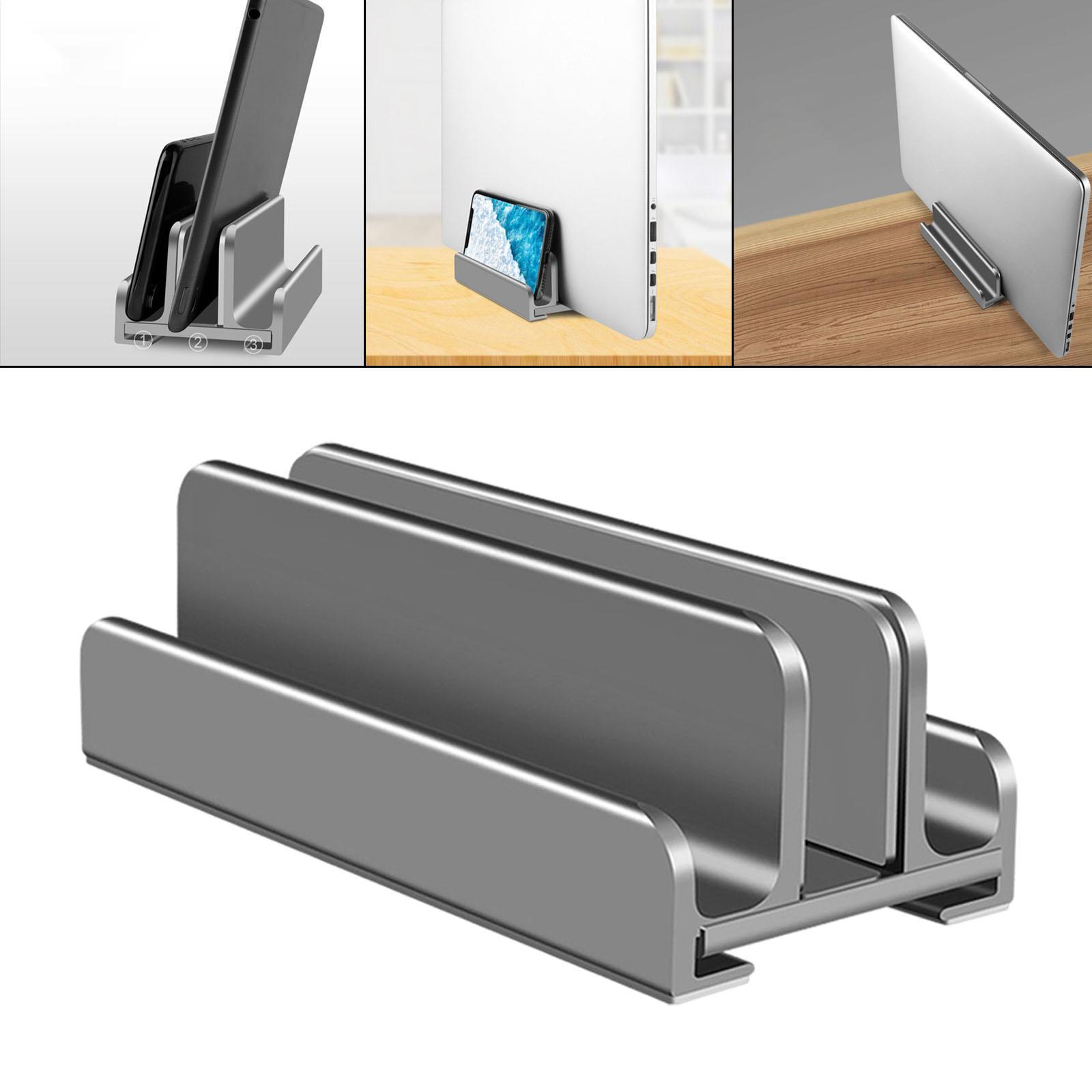 3 in 1 Vertical Laptop Stand Stand Holder, Notebook Dock for Notebooks Tablet Desktop