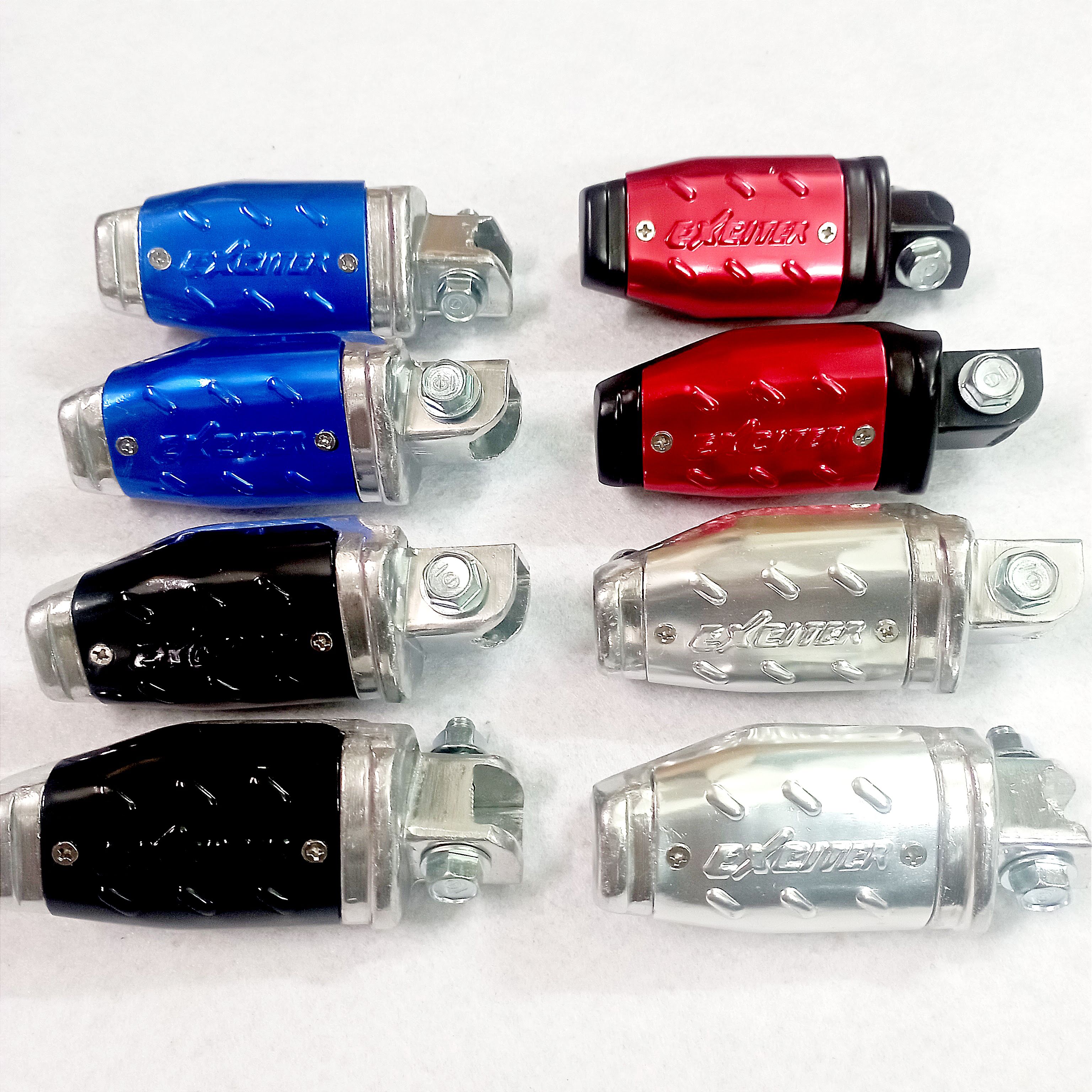 GÁC CHÂN TRƯỚC EXCITER135 NHÔM MÀU
