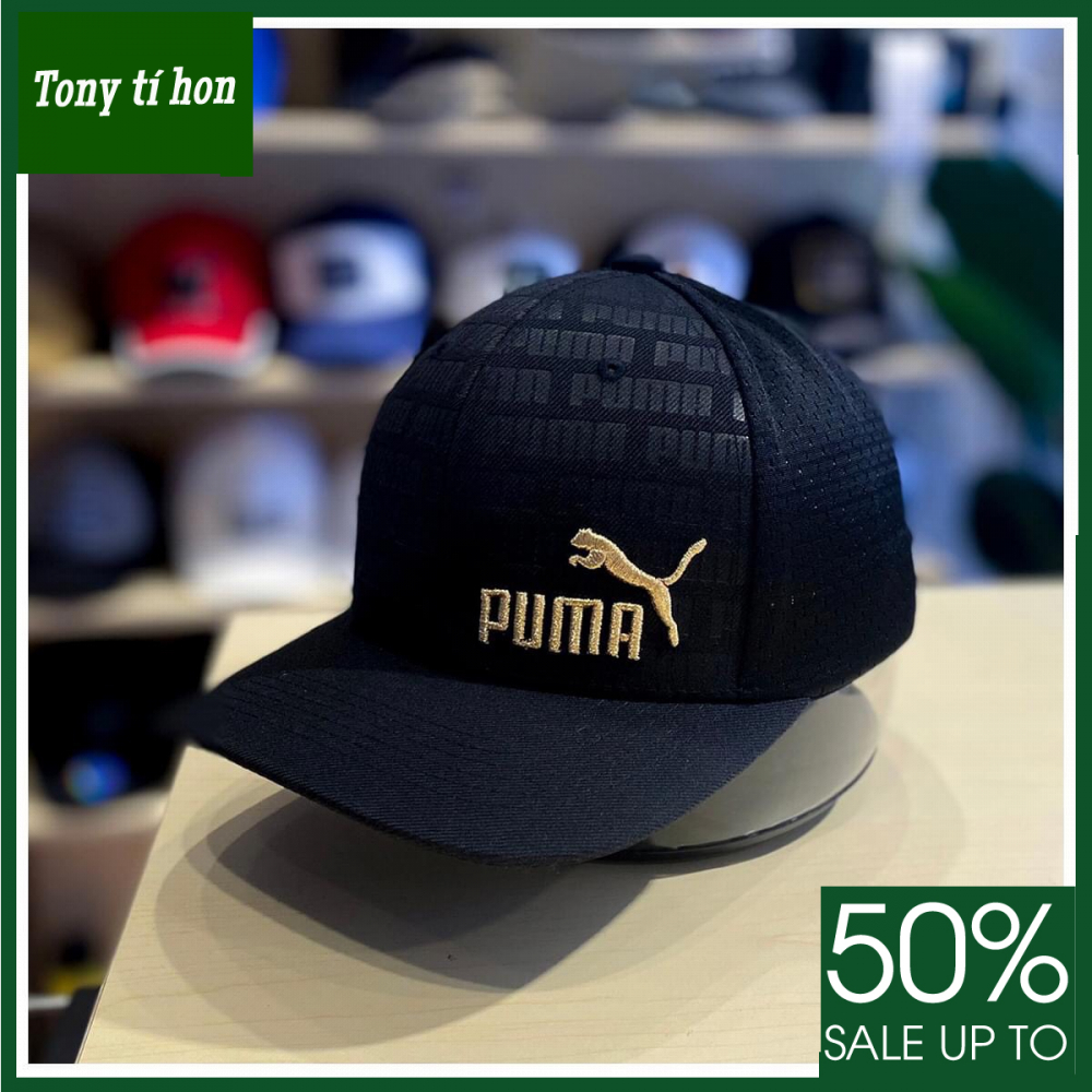 Tony tí hon - Mũ/nón kết lưỡi trai PM thêu logo bên, phối chữ, phối lưới, bít đuôi thời trang nam nữ cao cấp - màu xanh/ màu đen