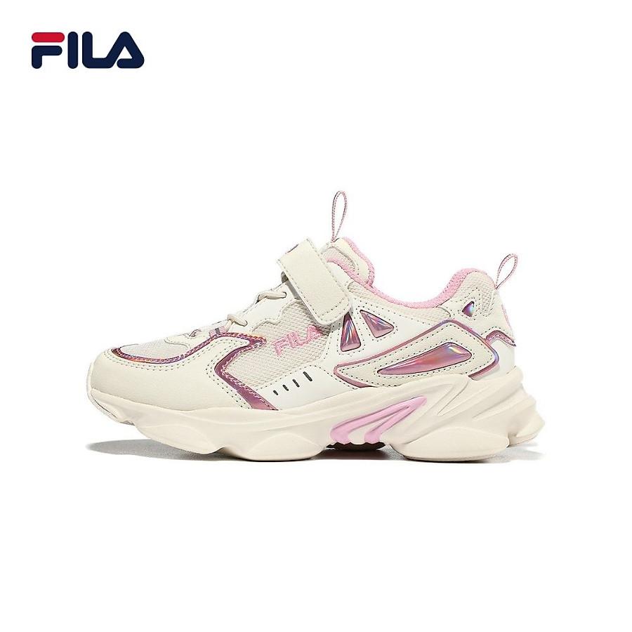 Giày sneaker có quai dán trẻ em Fila Skipper Metal KD - 3RM01737D