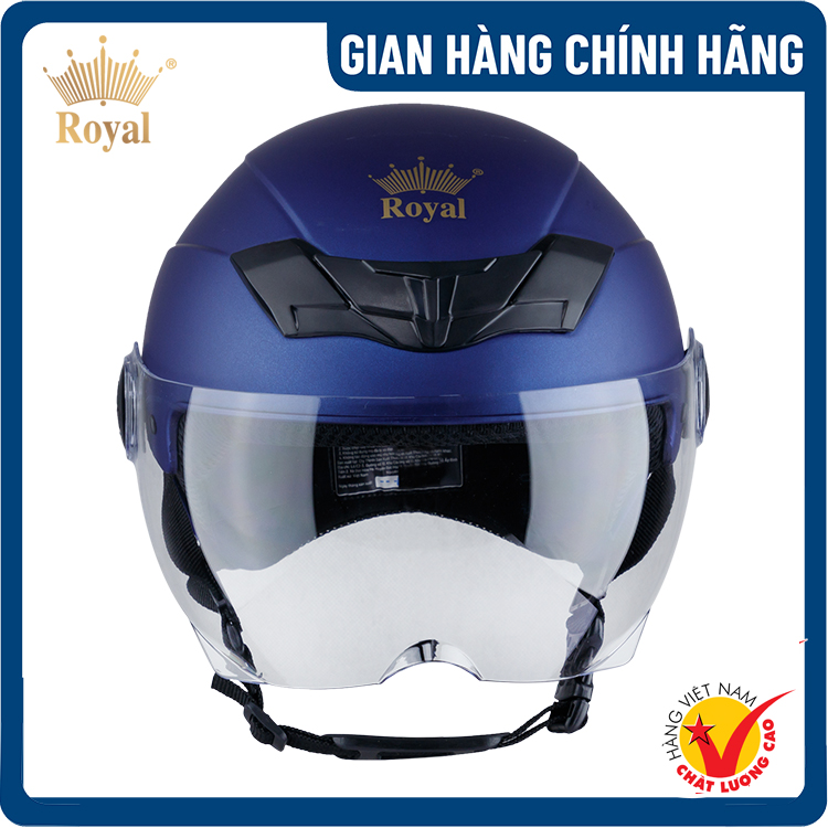 Nón bảo hiểm nửa đầu Royal M153K - Nhỏ gọn - Nhiều màu sắc - Hàng chính hãng - Bảo hành 12 tháng