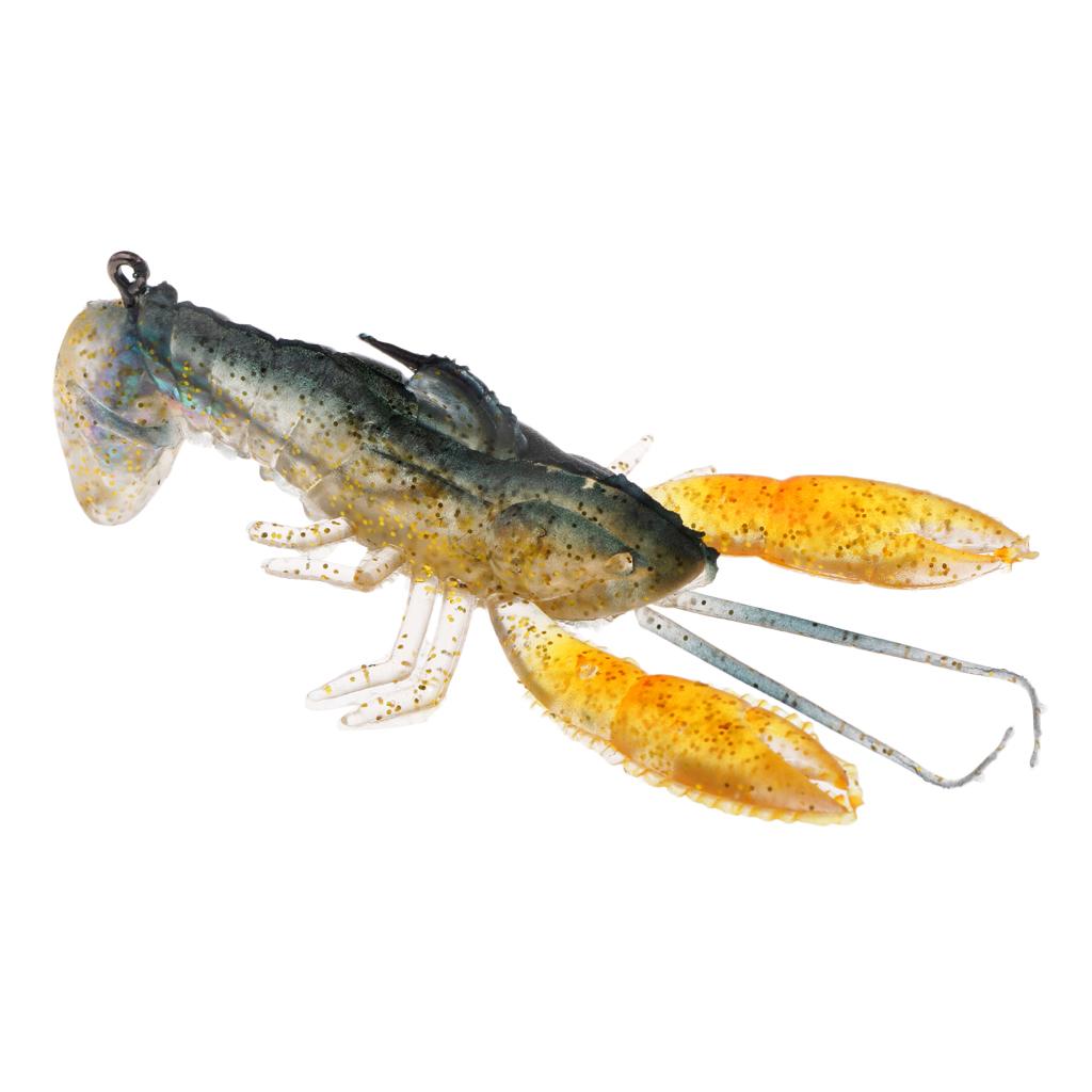 Bionic Lifelike Lobster Fishing Lure Imitation Lobster Design Fishing Bait