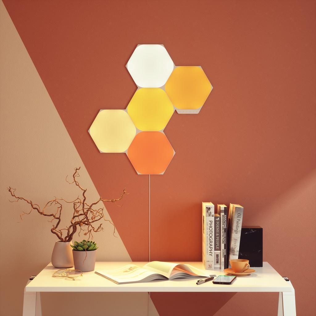 Đèn thông minh Nanoleaf Shapes Lục Giác 5 ô đèn (Bộ khởi động)