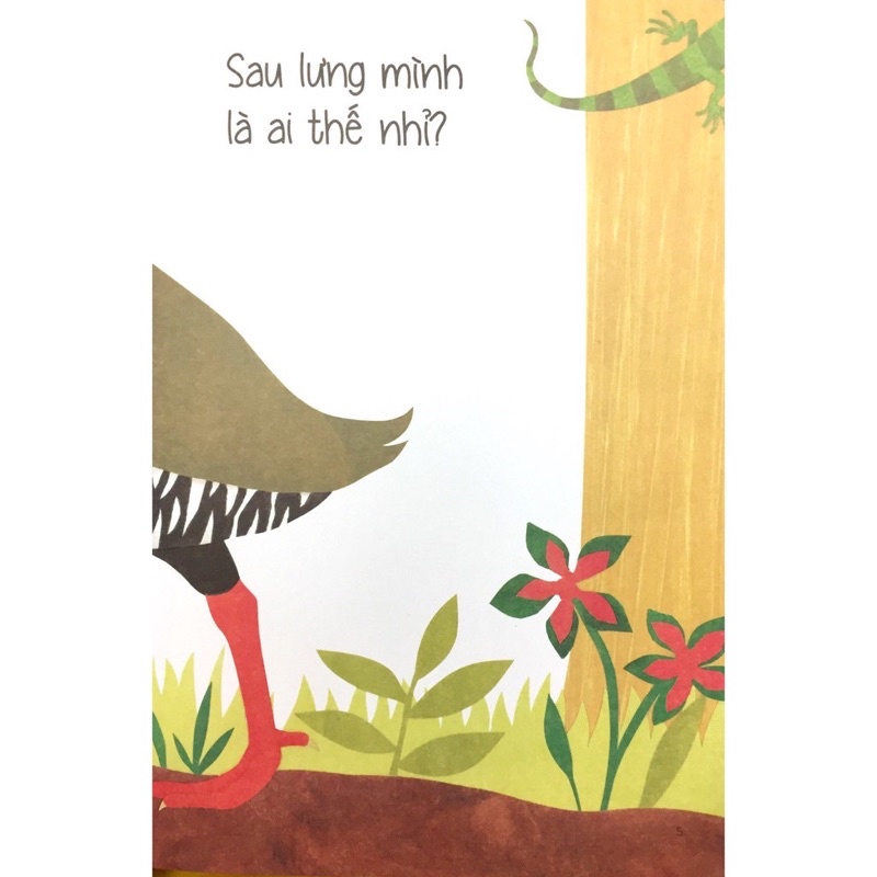 Sách - Ehon Ai Ở Sau Lưng Bạn Thế - Tặng lật đật mini