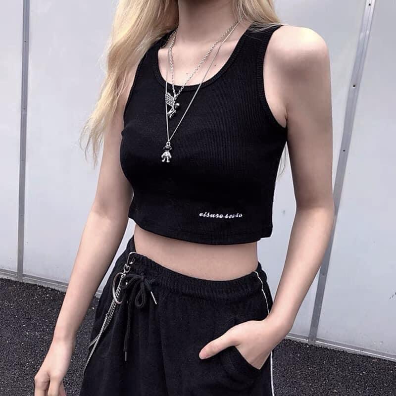 Áo croptop 3 lỗ hot trend