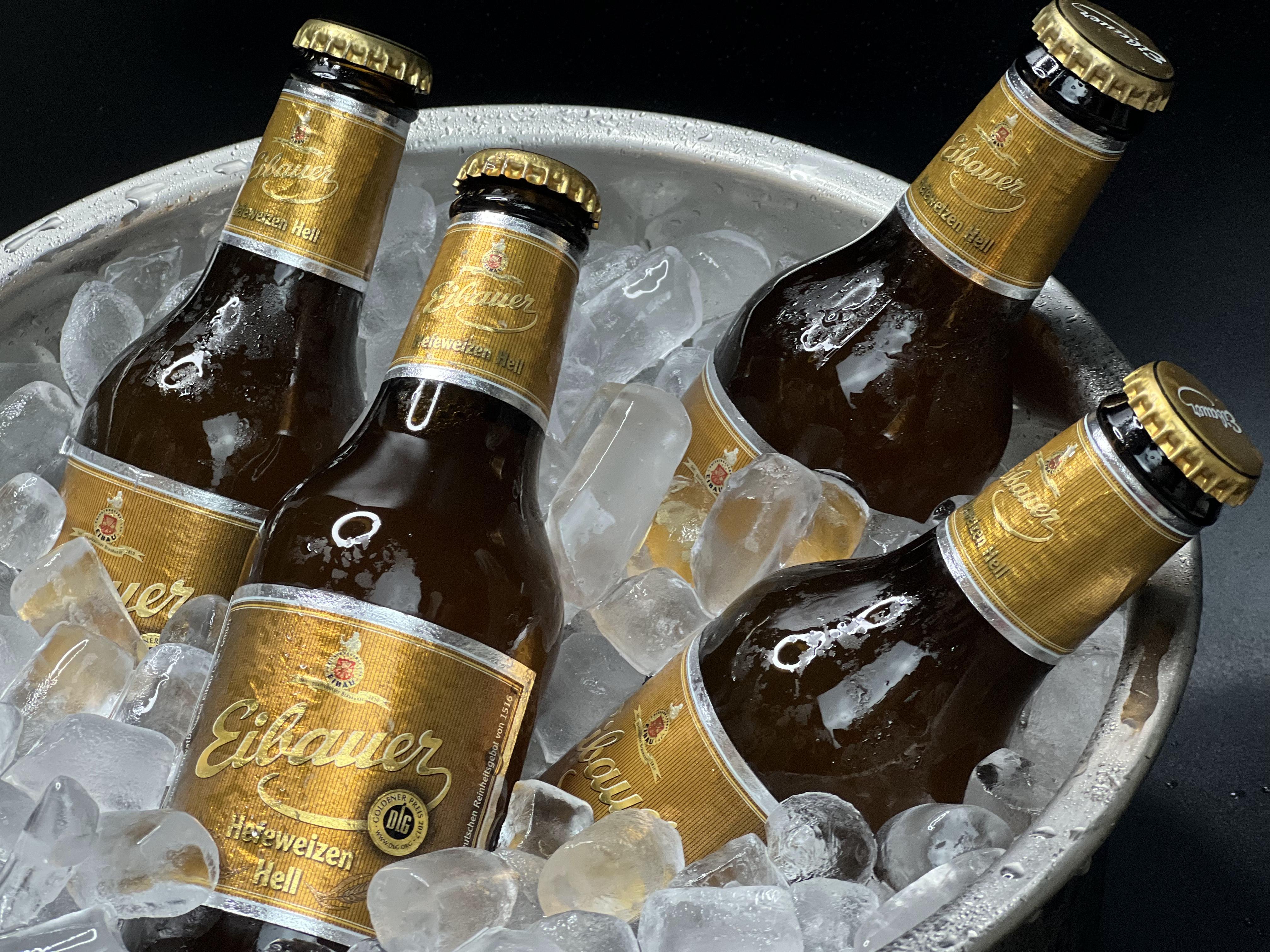 Thùng 20 Chai Bia Thầy Tu EIBAUER HEFEWEIZEN HELL 5.2% 250ml - Bia Tươi Men Sống Thượng Hạng - Bia Đức Nhập Khẩu Chính Hãng