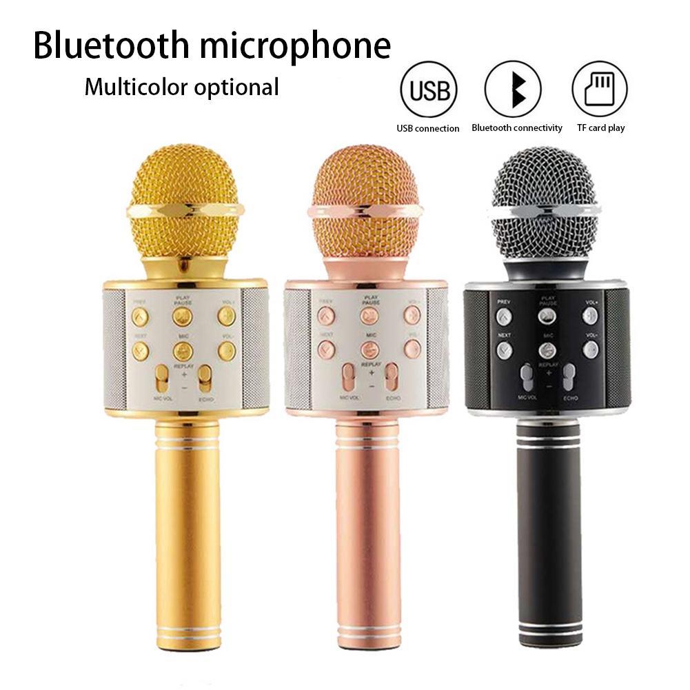 Micro không dây kết nối bluetooth có mic hát karaoke/ điện thoại ...