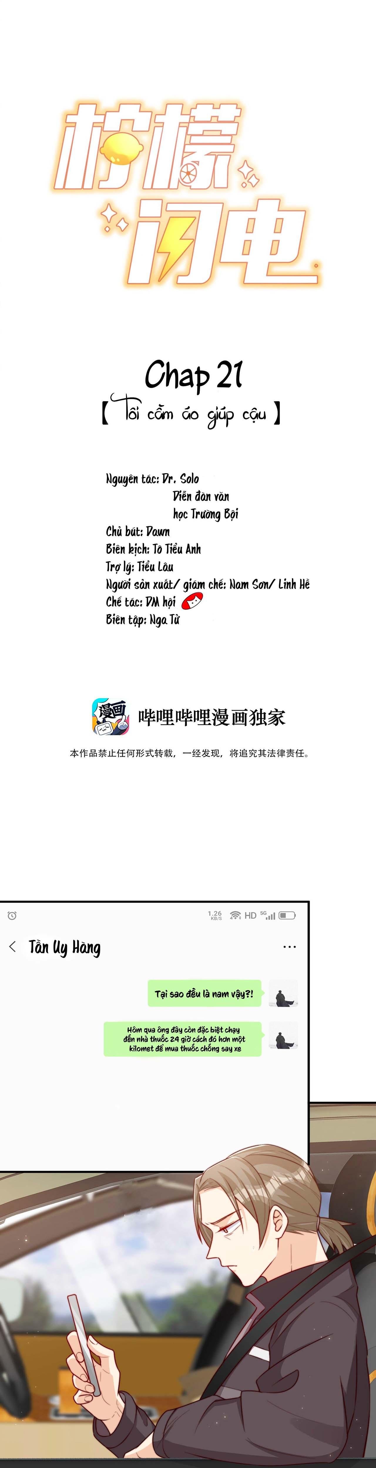 quả chanh và tia chớp chapter 21 1