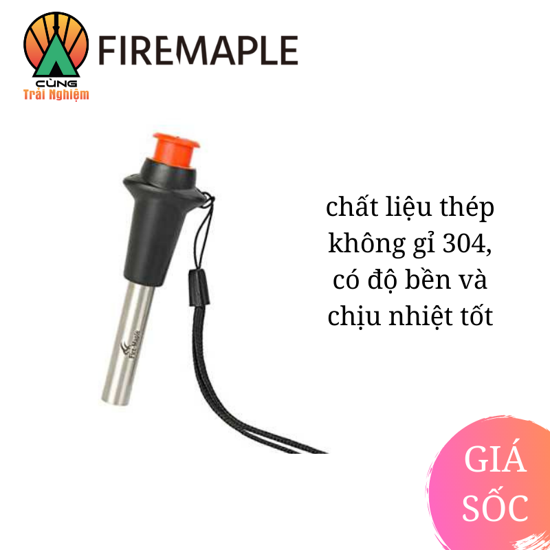 [CHÍNH HÃNG] Thanh Đánh Lửa Electric Eel Ignition Fire Maple FMP-IG01 Tiện Lợi Chuyên Dụng Cho Du Lịch, Dã Ngoại