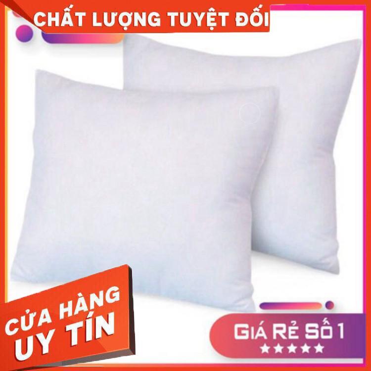 Combo 10 Ruột Gối Vuông Tựa Trang Trí 45cm x 45cm (Hàng đẹp, chuẩn, căng)