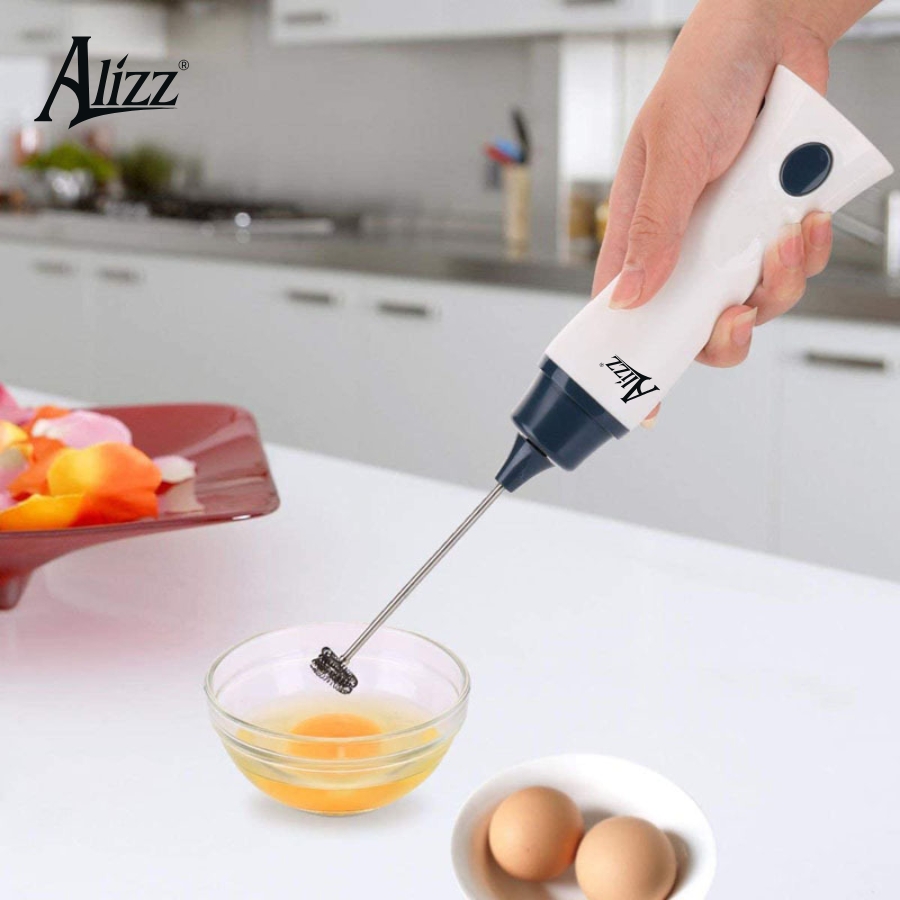 Máy Tạo Bọt Cafe Đánh Foam Trứng Cầm Tay Sạc Điện Alizz Al-13831