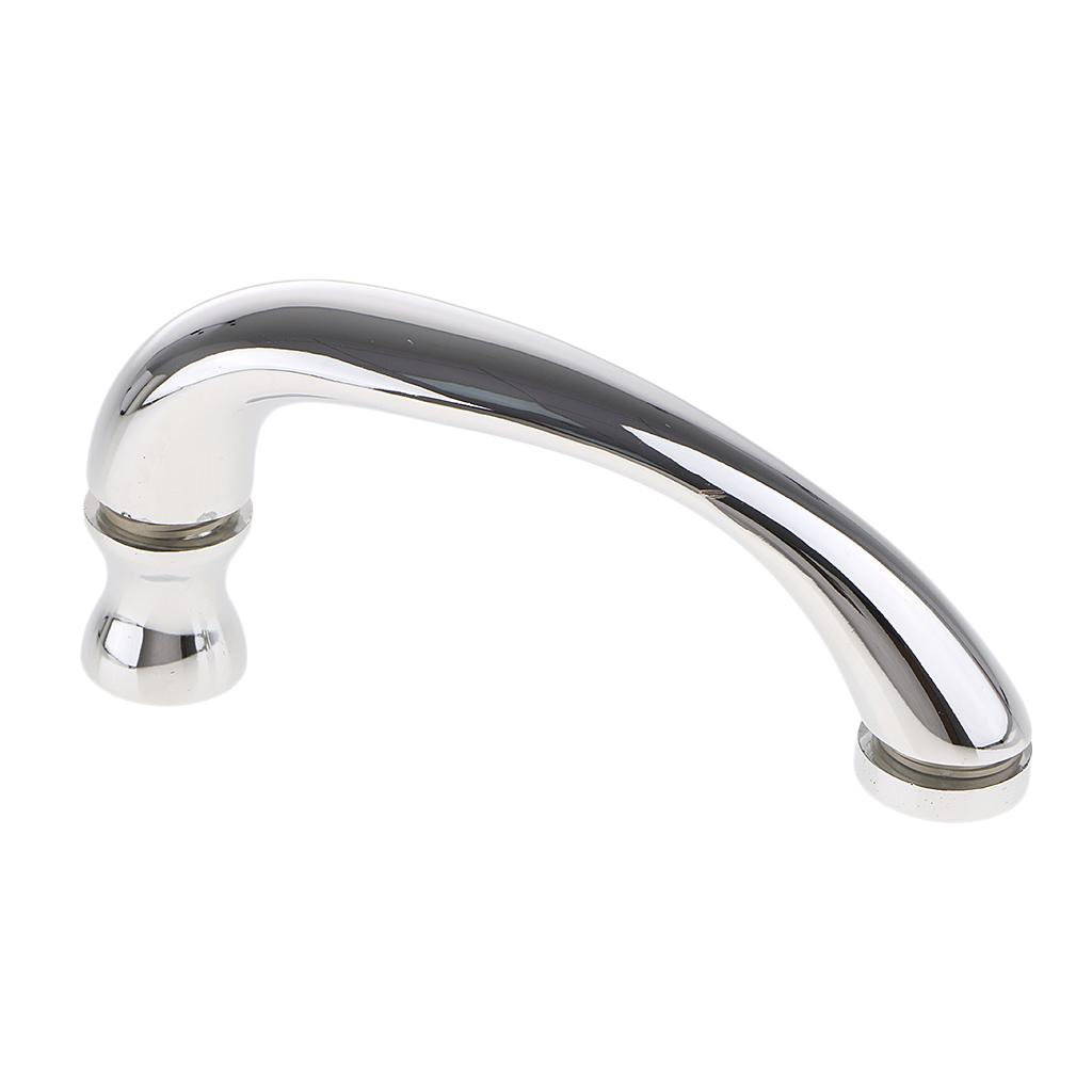 Heavy Duty Metal Door Pull Handle for Bathroom Shower Glass Door Silver #1
