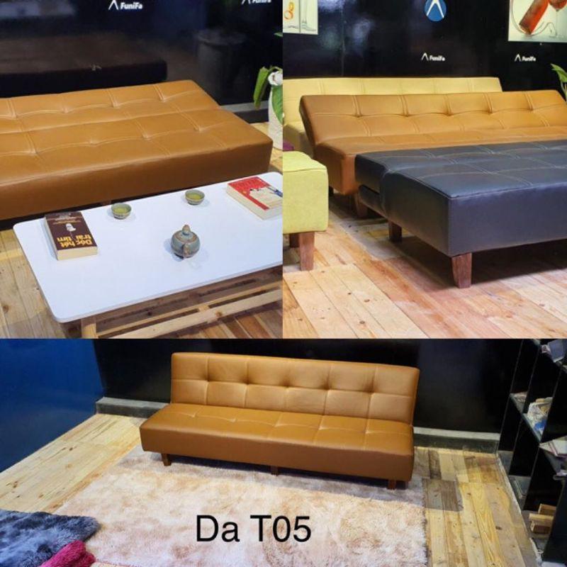 Sofa bed . Sofa giường . Bọc da cao cấp. Kích thước 170 x 86 x 38 cm