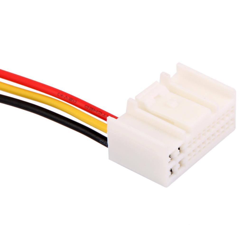 6-10pack 2 Car Radio CD/DVD Stereo Wiring Harness Adapter For IX35/