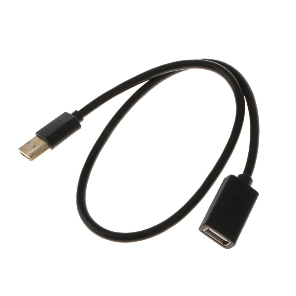 0.5m/1m/2m USB2.0 Type A Male to A Female Extension Cord for USB Flash Drive