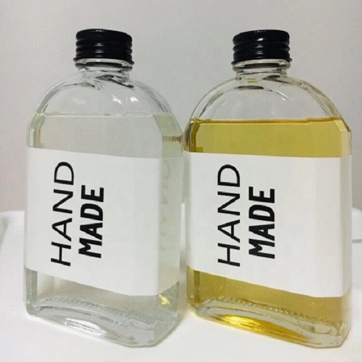ComBo 5 Chai Thủy Tinh Mini Dẹp Nắp nhôm 100ml