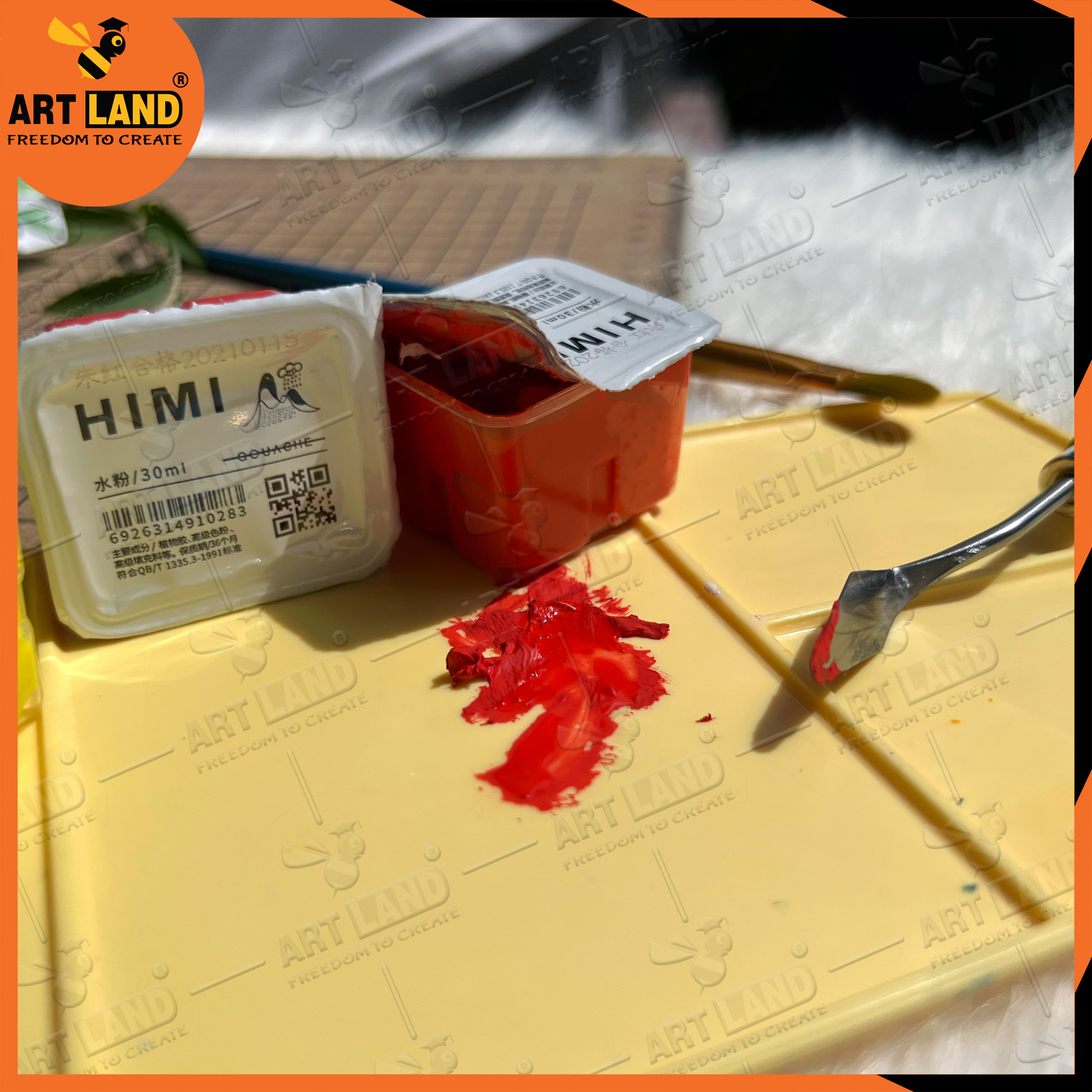 Màu nước Gouache Himi 18 Màu (Color) siêu cấp quyến rũ