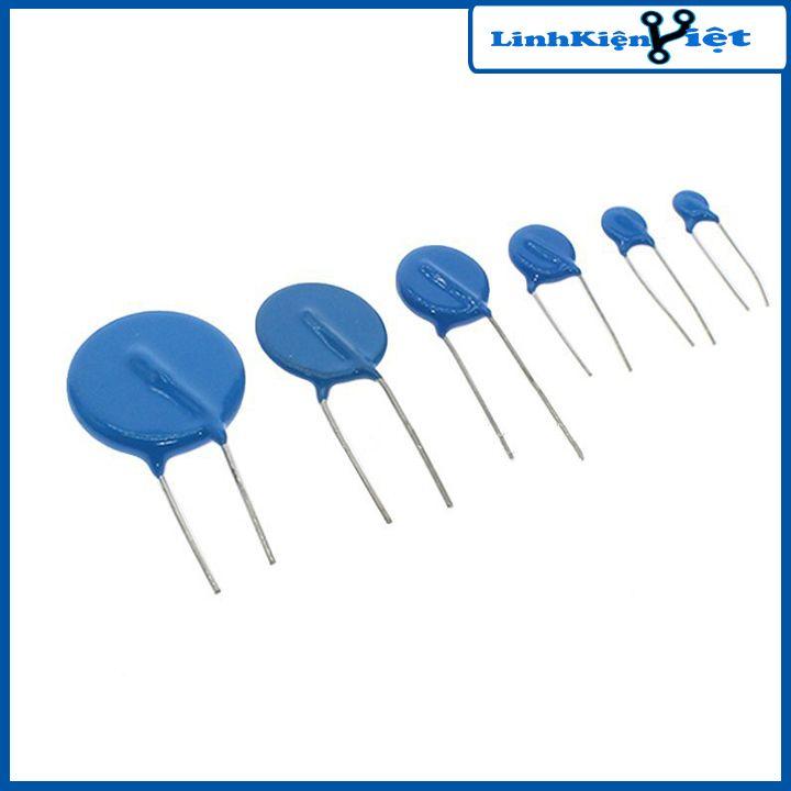 Tụ chống sét, tụ nổ, Varistor, điện trở bảo vệ quá áp 14D471K - 47V/ 14D470K/ 20D471K/ 20D680K