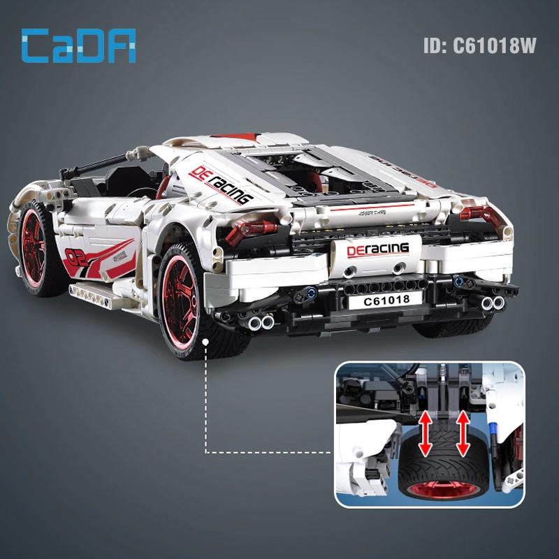 Đồ chơi lắp ráp, xếp hình điều khiển từ xa Xe Supper Car 610 – CADA C61018W