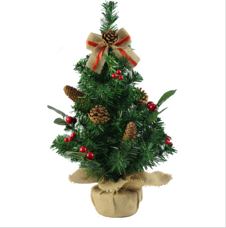 Cây thông noel nhí C11 Cây Thông Trang Trí Giáng Sinh Kèm Đèn và Phụ Kiện