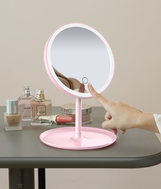 Gương trang điểm để bàn - đèn led Hàng Chính Hãng