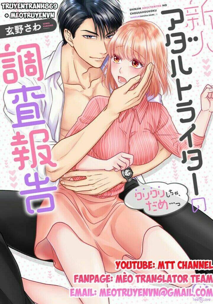 bài viết séc của phóng viên mới (18+) chapter 2 1