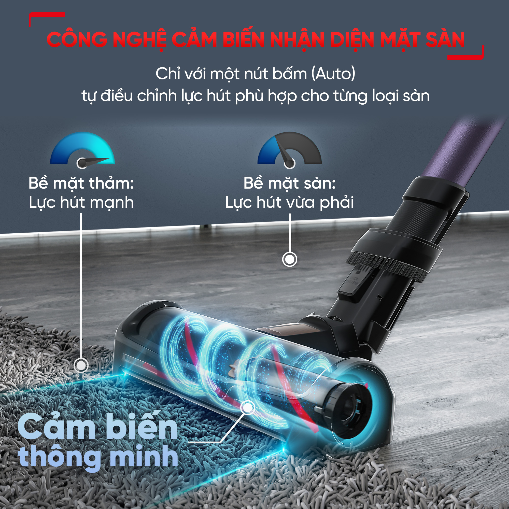 Máy húi bụi không dây X-force Flex 9.60 TY2039WO - Tím - Hàng chính hãng