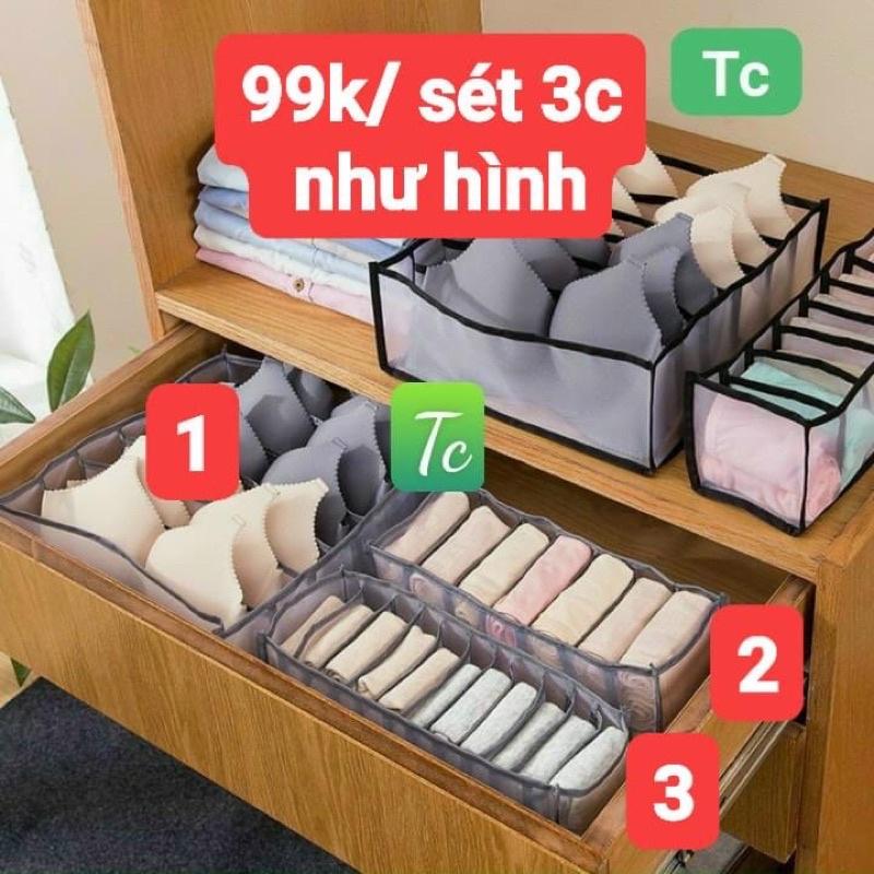 Túi đựng quần áo chia ngăn