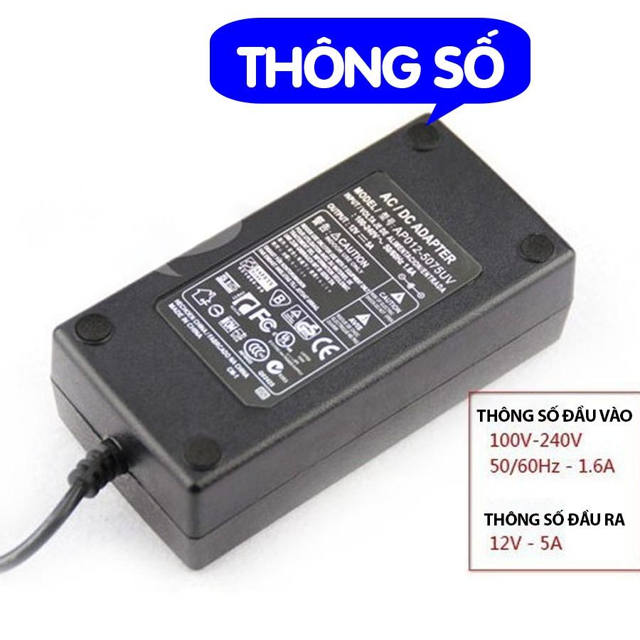 Bộ chuyển đổi điện xoay chiều AC 220V sang một chiều DC 12V~5A đầu ra tẩu ô tô - CAR41