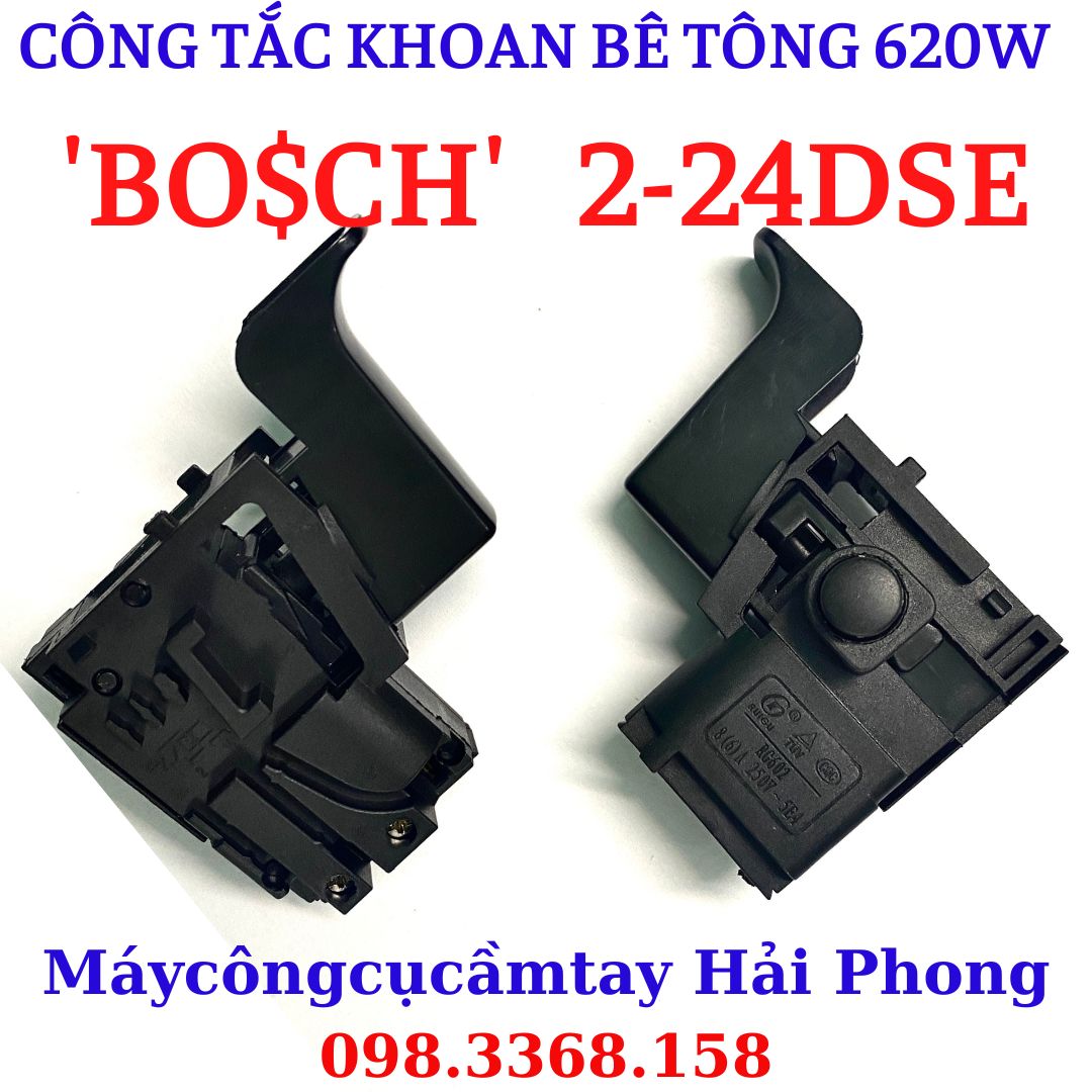Công tắc máy khoan dùng cho 'BO.S.CH' 3chức năng , 'ZhongTai' , 'FEG'... 6A -100V/250V -50/60Hz