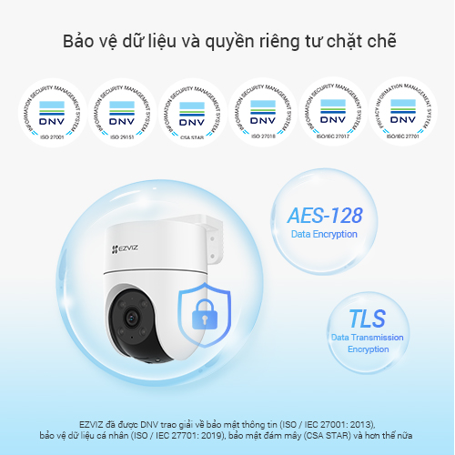 Camera Wi-fi EZVIZ H8C 2MP Ngoài Trời, Quay Quét 360 Độ, Đàm Thoại 2 Chiều, Ghi Hình Màu Ban Đêm- Hàng Chính Hãng