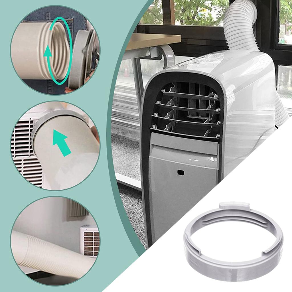 Exhaust Hose Interface For Portable Air Conditioner Exhaust Hose