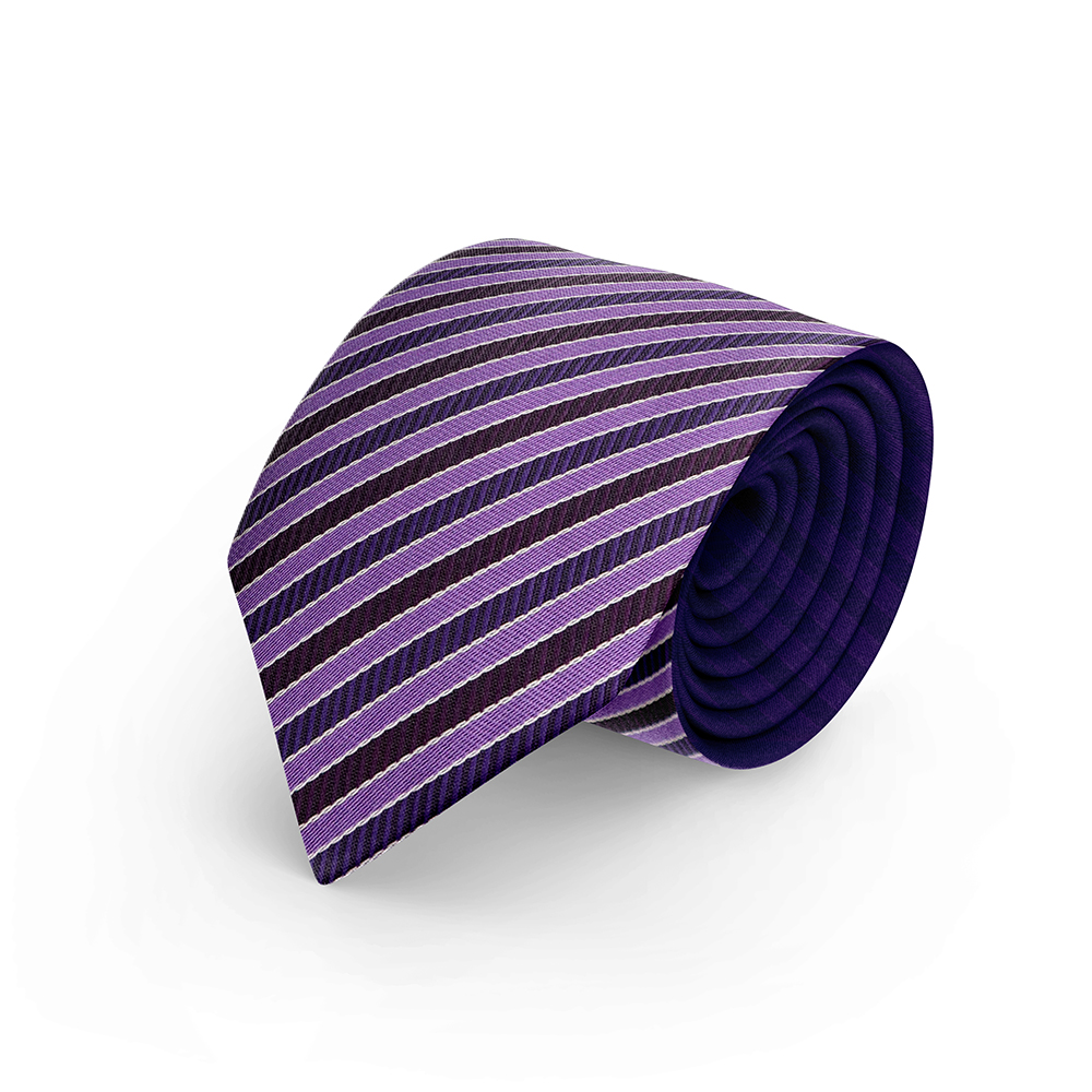 Cà vạt bản lớn 8cm màu tím họa tiết sang trọng - Cà vạt nam, cà vạt bản lớn CL8TTH001