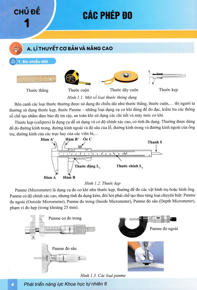 ND - Phát Triển Năng Lực Khoa Học Tự Nhiên 6