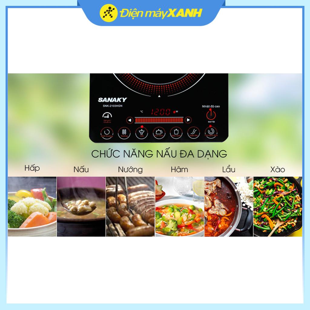 Bếp hồng ngoại Sanaky SNK-2103HGN - Hàng Chính Hãng