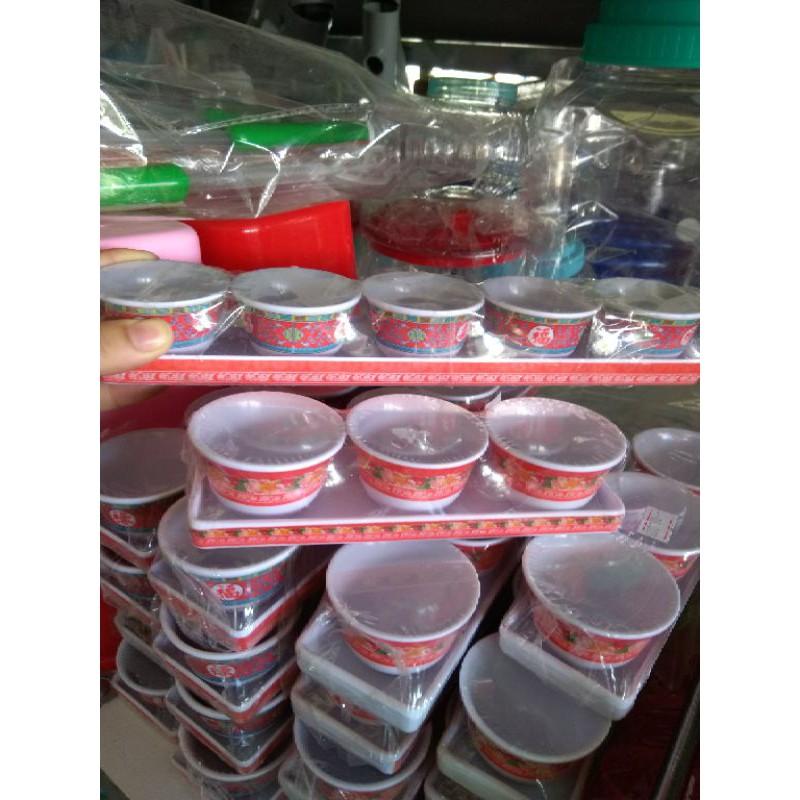 Bộ chung cúng nước mica