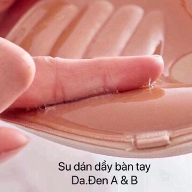 Áo dán ngực bàn tay siêu nâng mặc đầm hở lưng