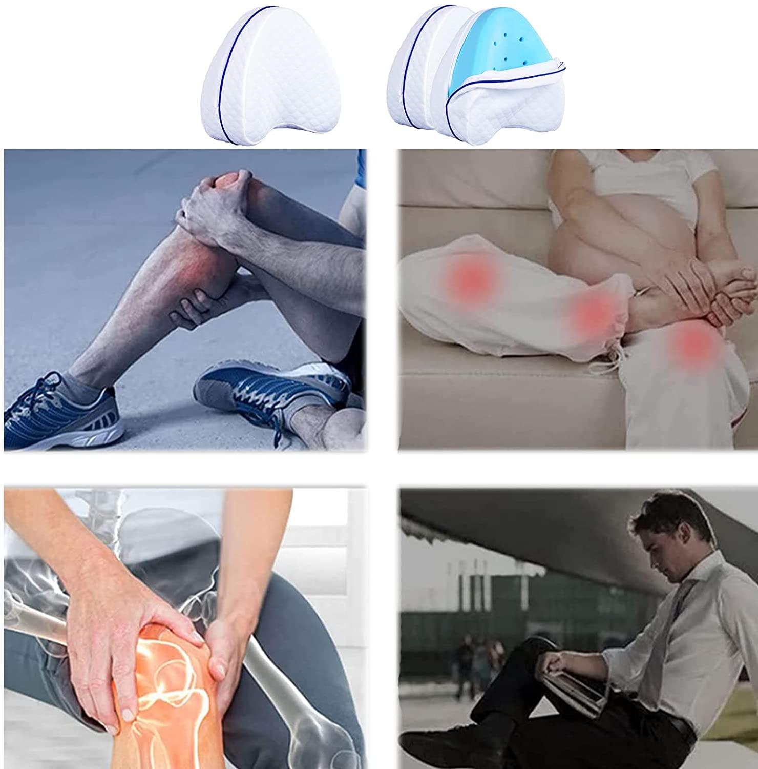 Gối đầu gối dành cho người ngủ bên, gối đầu gối để ngủ, gối xốp gối ngủ, gối chân chỉnh hình có thể
