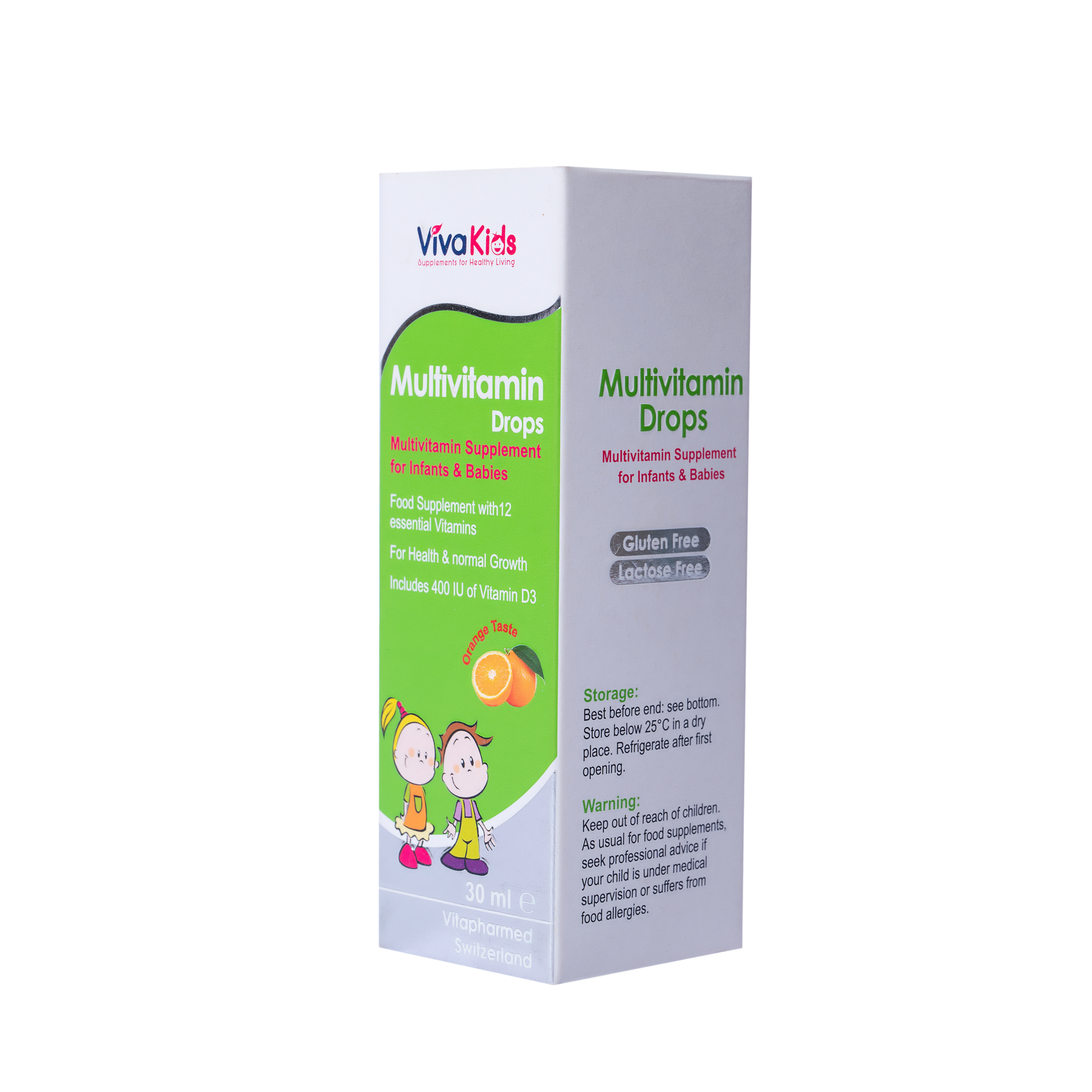 Vitamin Tổng hợp dạng nhỏ giọt Viva Kids dành cho trẻ từ 0 tháng tuổi