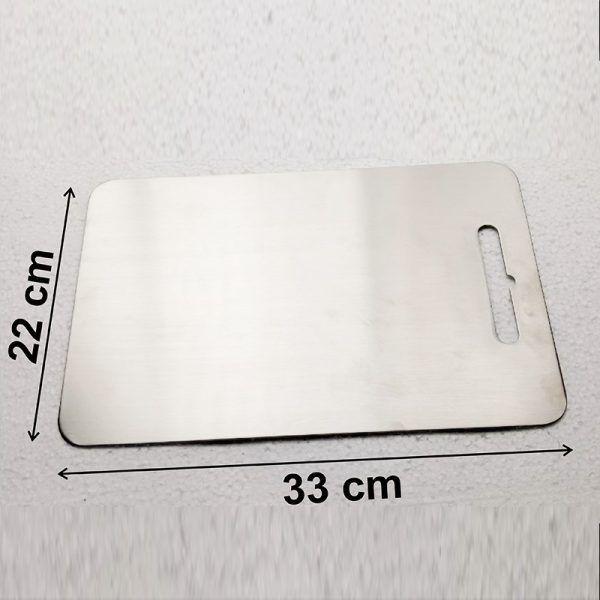 Sỉ 65k- Thớt Inox 304 cao cấp không mùn -không mốc- không bám mùi- rã đông nhanh chóng