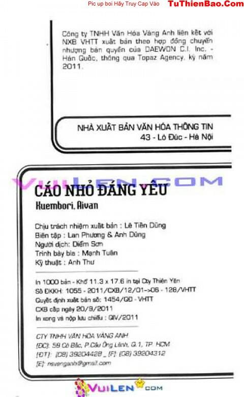cáo nhỏ đáng yêu chapter 1 2