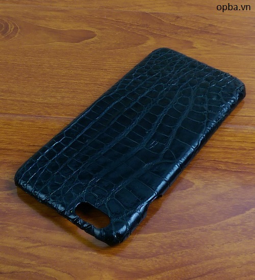 Ốp lưng cho iphone 6/6s da cá sấu thật