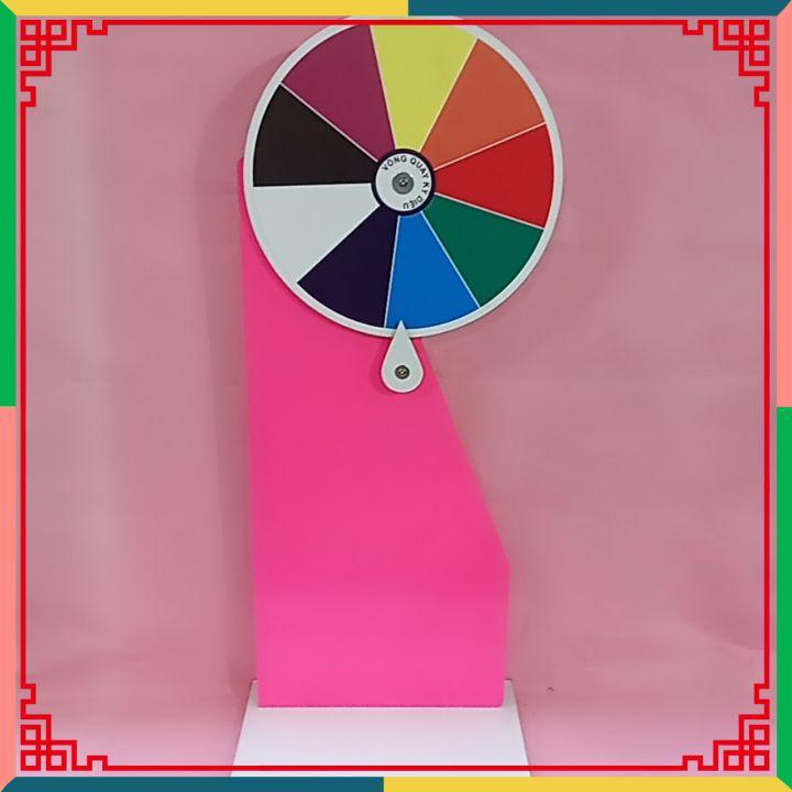 GIÁO CỤ DẠY HỌC: VÒNG QUAY KỲ DIỆU CÓ TRỤ ĐỨNG, TỰ SÁNG TẠO NỘI DUNG - SIZE 60cm * 150cm