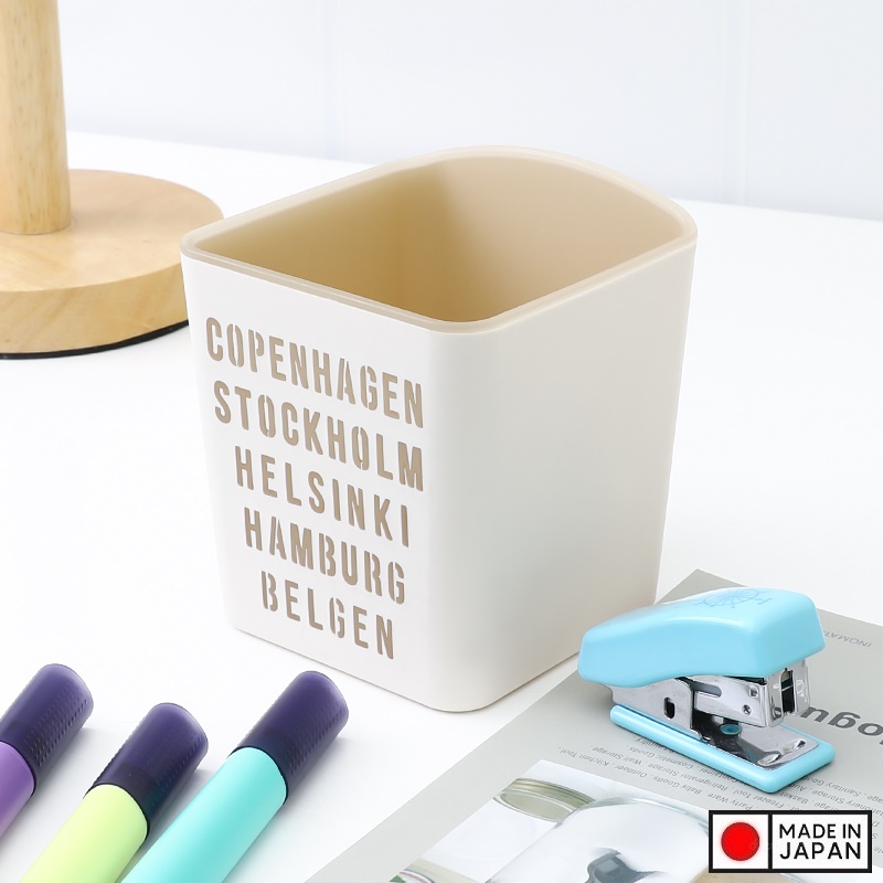 Hộp đựng bút &amp; đồ dùng văn phòng - Hình chữ nhật - Made in Japan