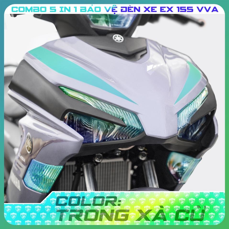 Decal tem chuyển màu chóa đèn dành cho xe Exciter 155