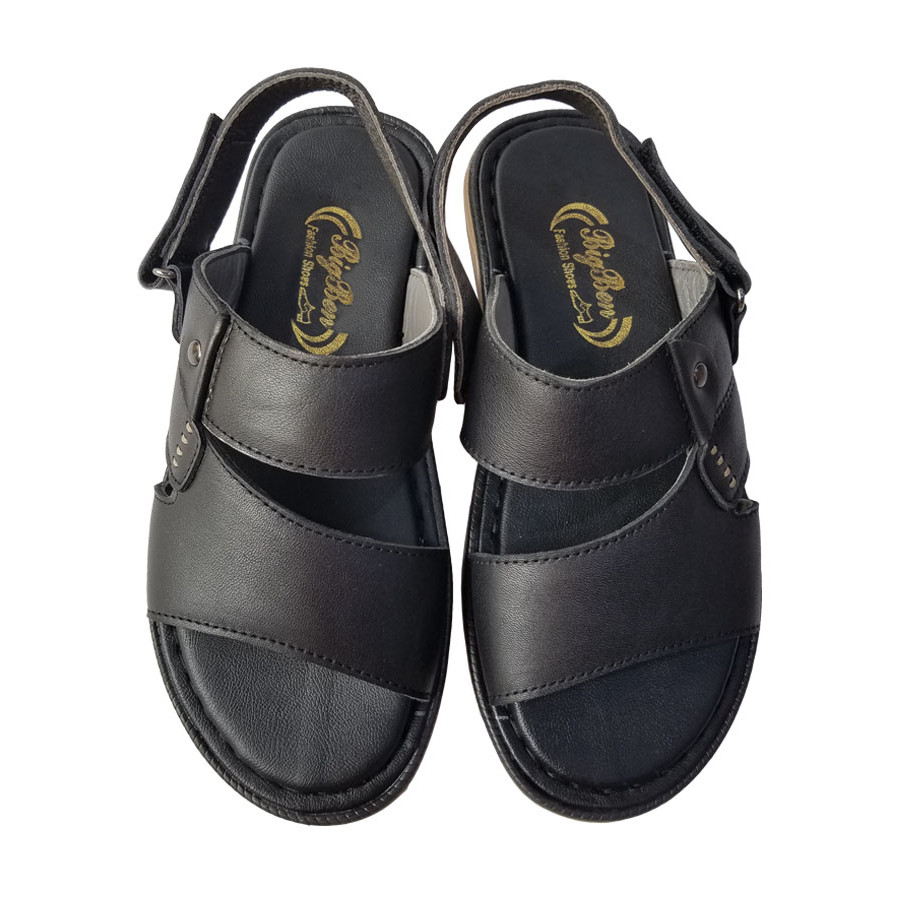 GIày Sandal Nam Da Bò BIGGBEN Cao Cấp SD108