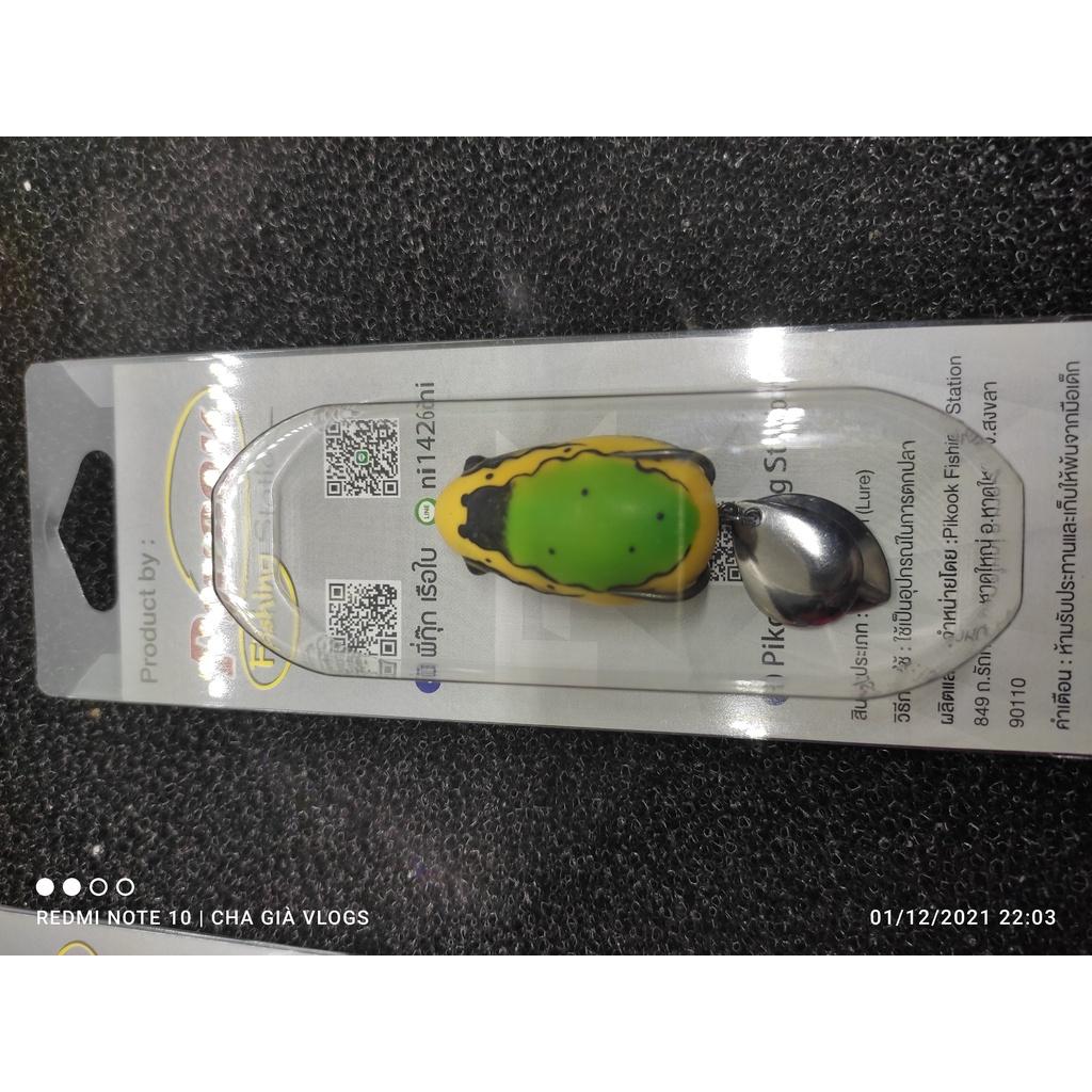 Mồi Lure Nhái Hơi Chuột Sóc 2 Thìa Câu Cá Lóc Cá Sộp