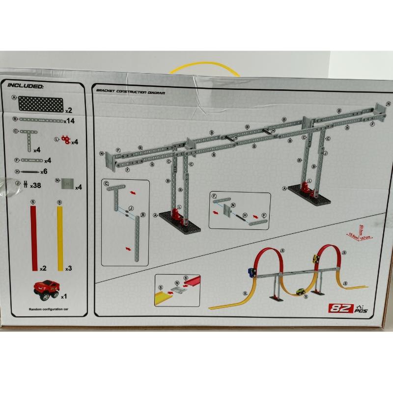 Đồ Chơi VECTO Lắp Ráp Đường Ray Dẻo Và Xe Trớn Nam Châm VT679604