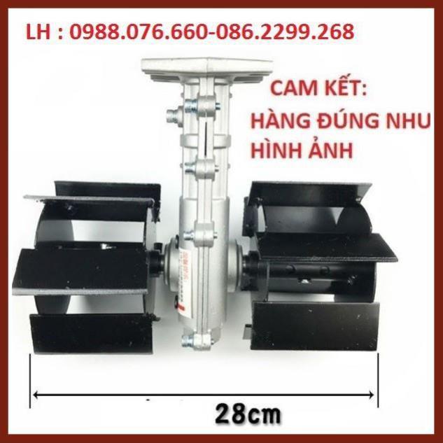 Đầu xới cỏ, đầu xới đất lắp cho máy cắt cỏ